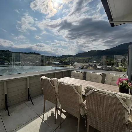 Penthouse In The Center Апартаменты Kvam (Hordaland)